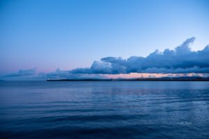 Aomori Bay at dawn