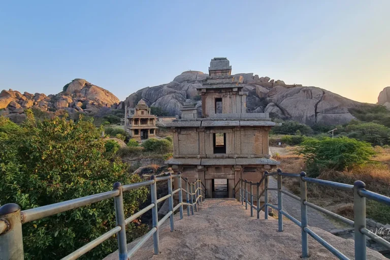 The historic ramparts of Chitradurga Fort